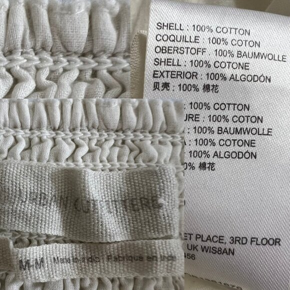 Urban Outfitters Ivory Linen Corset Milkmaid Mini Dress - Picture 8 of 8